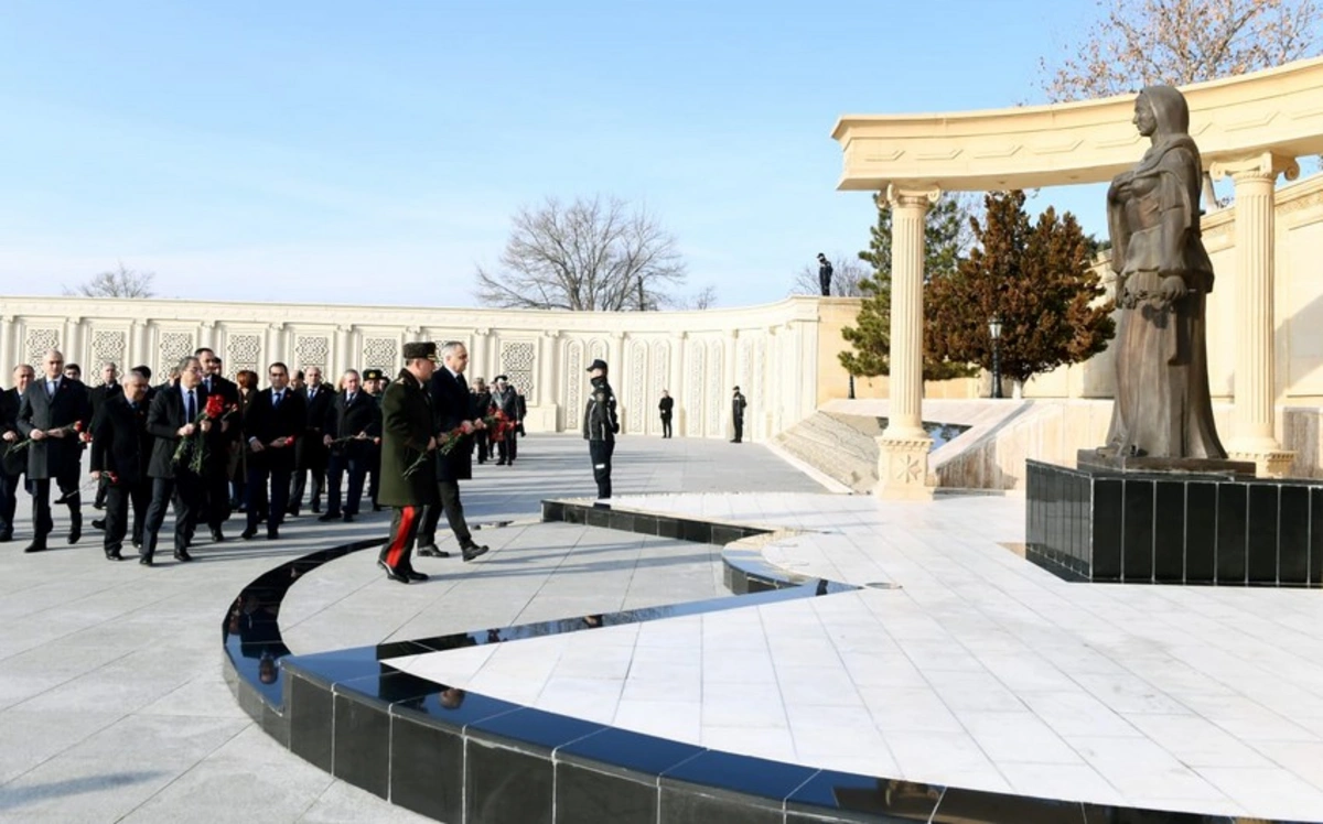 Naxçıvanda 20 Yanvar faciəsinin 34-cü ildönümü qeyd edilib - FOTO